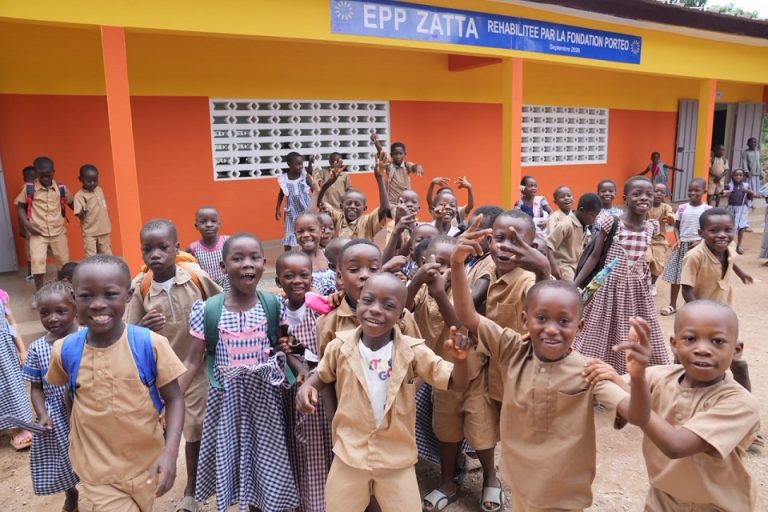 Côte d’Ivoire-AIP/ La Fondation Portéo investit 45 millions FCFA pour réhabiliter l’EPP Zata 1 à Yamoussoukro